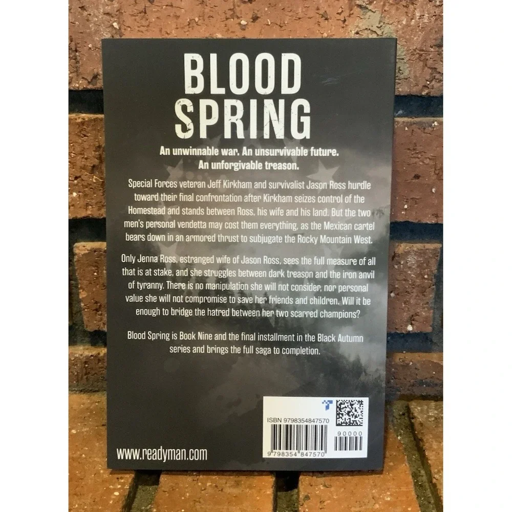 Blood‎ Spring: Black Autumn Series Book 9 Jeff Kirkman Jason Ross Paperback